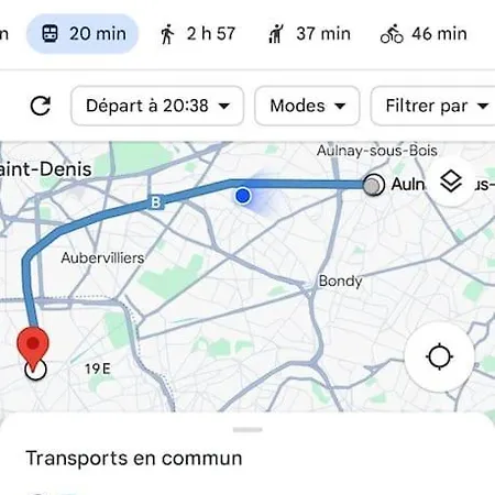 F2 Cosy 20 Min De Paris Paris Et J O * Sevran